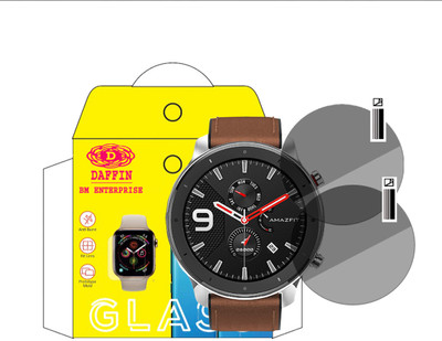 daffin Screen Guard for Huami Amazfit GTR 47 MM SMARTWATCH(Pack of 2)