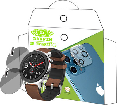 daffin Screen Guard for Huami Amazfit GTR 47 MM SMARTWATCH(Pack of 2)