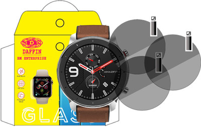 daffin Screen Guard for Huami Amazfit GTR 47 MM SMARTWATCH(Pack of 3)