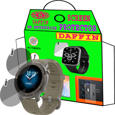 daffin Screen Guard for Huami Amazfit GTR 47 MM SMARTWATCH(Pack of 2)