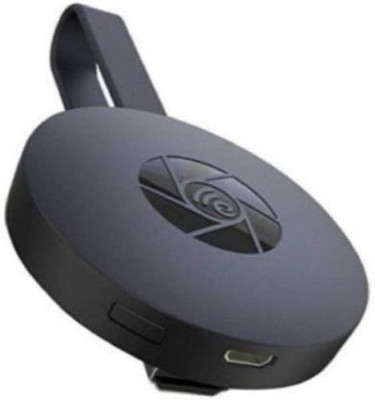 GUGGU ZUD_633Y Chrome cast WiFi HDMI Dongle & Wireless Display for TV\Laptop\Desktop\Tablet Compatible with All Smartphone Media Streaming Device(Black)