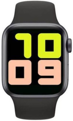 GUGGU VNA_321C T55 Series 5 Smart Watch Smartwatch(Black Strap, XL)