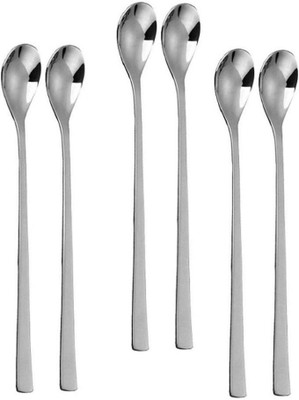 T-KA108 Soda Spoon 6 pics Stainless Steel Cream Spoon Set(Pack of 6)