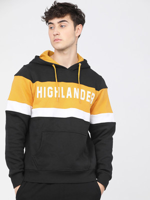 HIGHLANDER Full Sleeve Color Block Men Sweatshirt