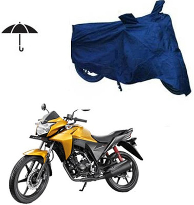 Feel heaven Waterproof Two Wheeler Cover for Honda(CB Twister, Blue)