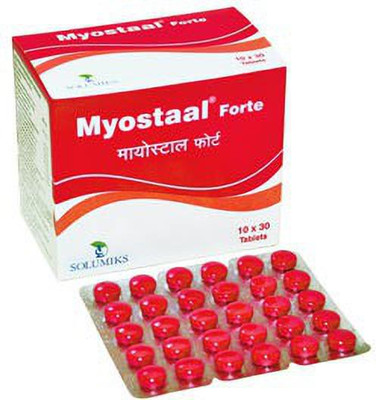 Solumiks Myostaal Forte(Pack of 10, 300 Tablets)