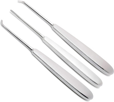 SSI WARWICK JAMES ELEVATOR LEFT RIGHT STRAIGHT SET OF 3 PIECES Dental Elevator