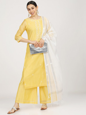 Vishudh Women Kurta Palazzo Set