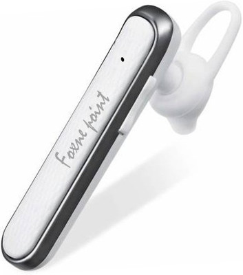 Foxne Point BT-8 wireless bluetooth Bluetooth Headset Bluetooth(White, Grey, True Wireless)