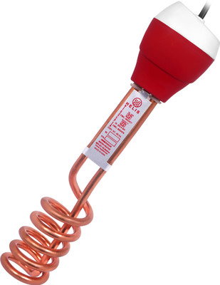 HELIS Red White Copper 2000 W Shock Proof Immersion Heater Rod(Water)