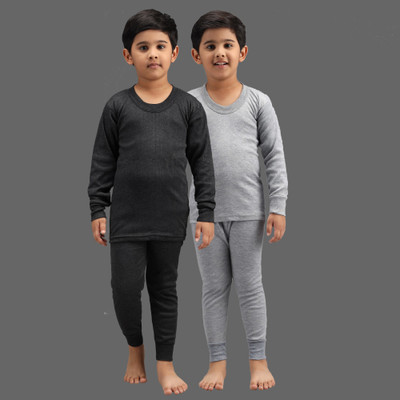 ANIXA Top - Pyjama Set For Baby Boys & Baby Girls(Multicolor, Pack of 2)