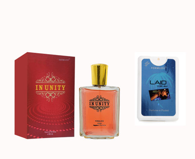 FORMLESS Set of Inunity 100ml and 20ml laid Pocket perfume Perfume  -  120 ml(For Men & Women)