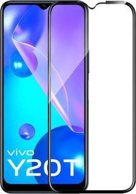 SMARTCASE Edge To Edge Tempered Glass for vivo Y20T(Pack of 1)