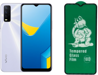Appysun Edge To Edge Tempered Glass for Vivo Y20i(Pack of 1)