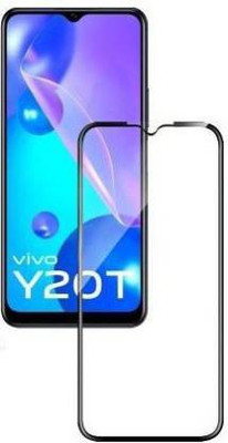 SMARTCASE Edge To Edge Tempered Glass for vivo Y20T(Pack of 1)