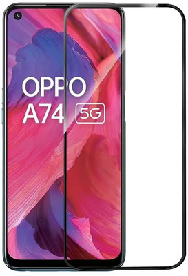 Gorilla Protection Tempered Glass Guard for Oppo A74 5G(Pack of 1)