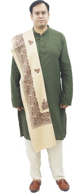 Vrinde Wool Printed Men, Women Shawl(Multicolor)