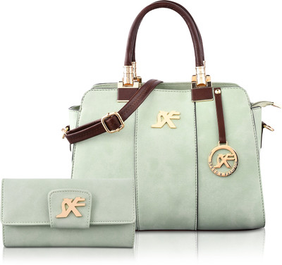 SXF SPEED X FASHION Women Green Sling Bag