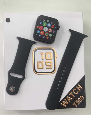 NKL Newly Look Smartwatch 149 500 Display Series 7 Calling function Smartwatch(Black Strap, FREE)
