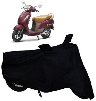 st enterprises Two Wheeler Cover for Suzuki(Access, Black)