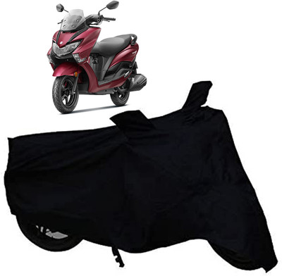 st enterprises Two Wheeler Cover for Suzuki(Burgman Street, Black)