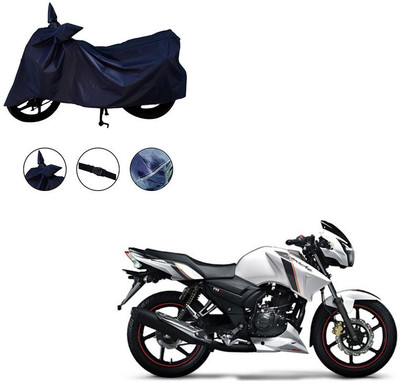 Home Ark Two Wheeler Cover for TVS(Apache RTR 160, Blue)