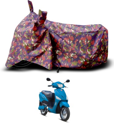 PAGORA Waterproof Two Wheeler Cover for Hero(Electric Optima, Multicolor)