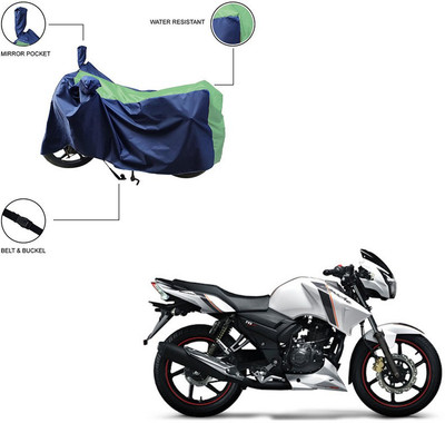 Pop Shade Two Wheeler Cover for TVS(Apache RTR 160, Green)