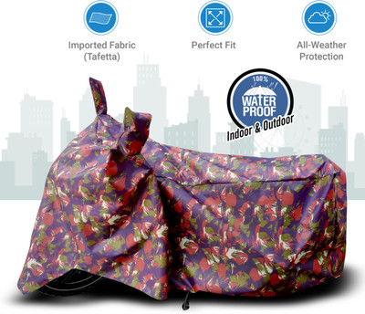 ENTIRELY ELITE Waterproof Two Wheeler Cover for Royal Enfield(Interceptor 650, Multicolor)