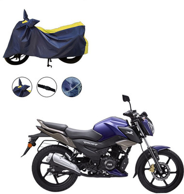 Pop Shade Two Wheeler Cover for TVS(Radeon, Yellow)