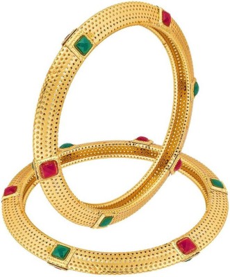 Kanishk Creations Metal Bangle Set(Pack of 2)