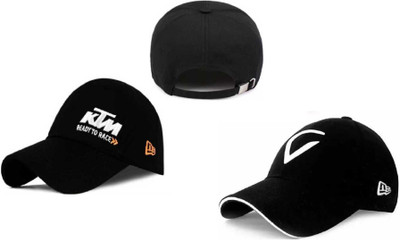 TRUDIX Embroidered Sports/Regular Cap Cap(Pack of 2)