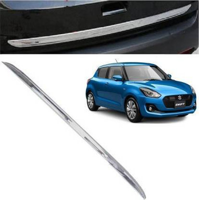 auto universe Rear Dicky patti / Dicky trim / Dicky Garnish / Diggi Garnish / Rear Boot Garnish Chrome suitable for Glossy, Chrome, Matte Maruti Swift Rear Garnish