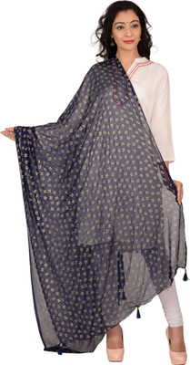 YOUTHQUAKE Chiffon Printed Women Dupatta