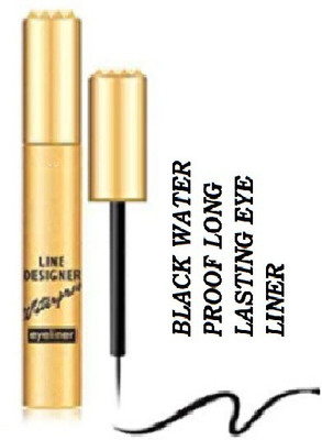 GFSU NEW PROFESSIONAL DAILY USE EYE MAKE UP HIGHLY- PIGMENTED WATER PROOF LINER 8 ml(BLACK)