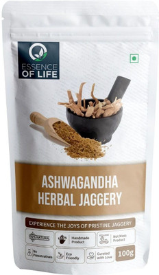 Essence of Life EOL - Ashwagandha Herbal Jaggery Powder Jaggery(100 g)