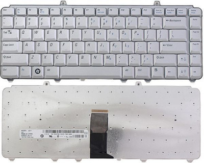 TechSonic Dell Inspiron 1525 (Silver) Laptop Keyboard Replacement Key