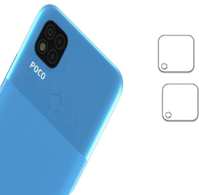 TXGO Back Camera Lens Glass Protector for POCO C31(Pack of: 2)