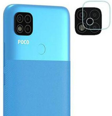 XAZE Back Camera Lens Glass Protector for POCO C31,POCO C3(Pack of: 1)
