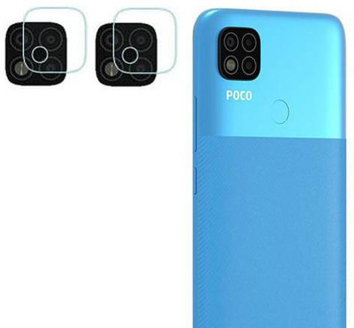 XAZE Back Camera Lens Glass Protector for POCO C31,POCO C3(Pack of: 2)