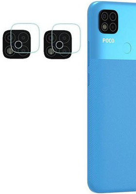 XAZE Back Camera Lens Glass Protector for POCO C31,POCO C3(Pack of: 2)