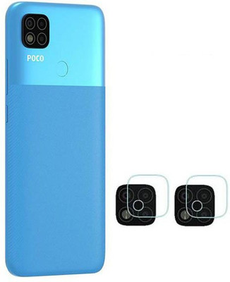 XAZE Back Camera Lens Glass Protector for POCO C31,POCO C3(Pack of: 2)