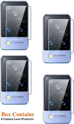 ISAAK Back Camera Lens Glass Protector for Vivo V21 5G(Pack of: 4)
