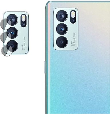 ISAAK Back Camera Lens Glass Protector for OPPO Reno6 Pro(Pack of: 3)