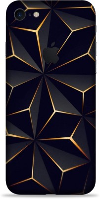 AsSkin Apple iPhone 7, Apple iPhone 7 Mobile Skin(Ultra Super black abstract shape With High Matte Finish.)