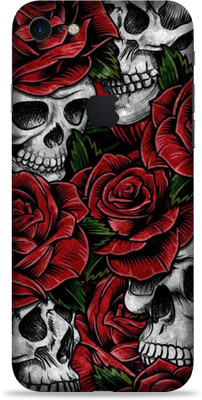 AsSkin Apple iPhone 7, Apple iPhone 7 Mobile Skin(Ultra Super rosses and skulls With High Matte Finish.)