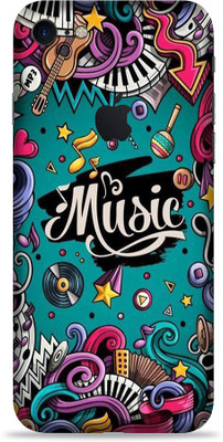 AsSkin Apple iPhone 7, Apple iPhone 7 Mobile Skin(Ultra Super music graffiti With High Matte Finish.)