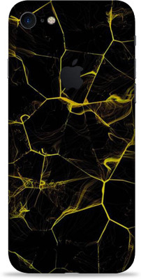 AsSkin Apple iPhone 7, Apple iPhone 7 Mobile Skin(Ultra Super black abstract With High Matte Finish.)
