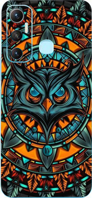 AsSkin Infinix Hot 11, infinix hot 11, Infinix Hot 11 Mobile Skin(Ultra Super Mighty Owl With High Matte Finish.)