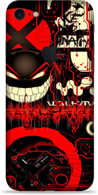 AsSkin Apple iPhone 7, Apple iPhone 7 Mobile Skin(Ultra Super red graffiti With High Matte Finish.)